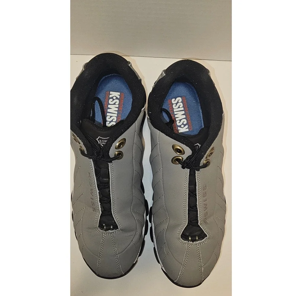 K-Swiss Men's ST329 CMF 03426-041-xw Sneakers Tennis Shoe 10.5 extra wide Gray